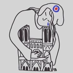 Bouleversé, le monde entier rend hommage à Notre-Dame de Paris