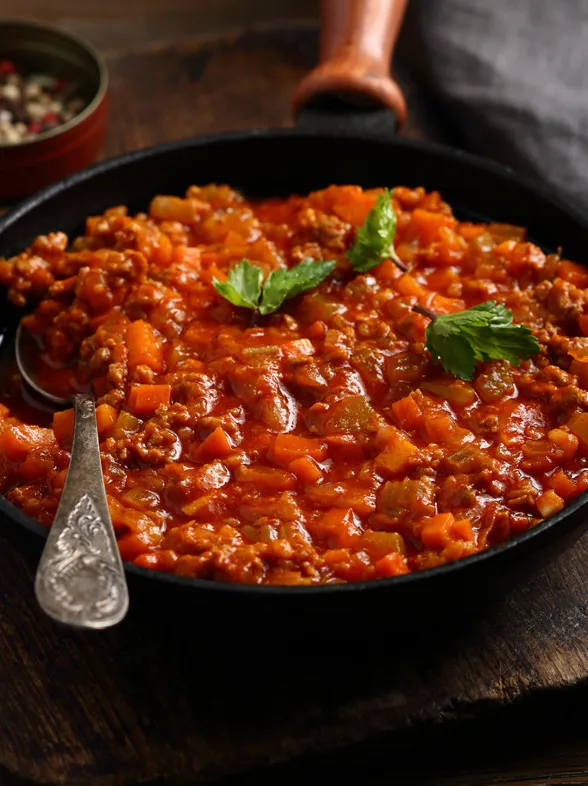 Salsa boloñesa: desde la auténtica receta italiana hasta la versión vegana