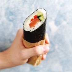 Découvrez la tendance du sushi burrito