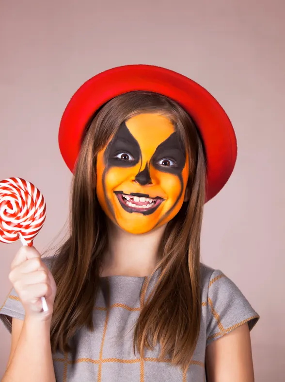 7 maquillajes de Halloween fáciles para niños