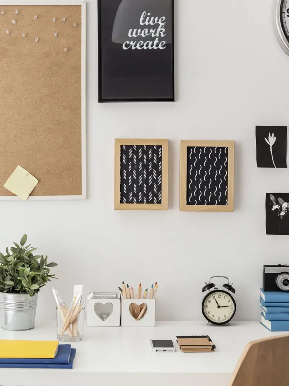 Büro dekorieren: 5 Ideen für einen produktiven Arbeitsplatz