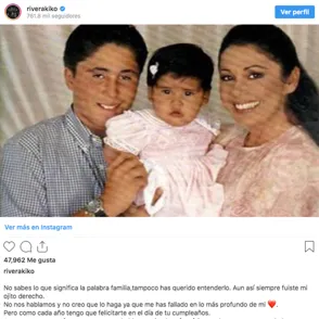 ¿Problemas familiares? Kiko Rivera y otros famosos que no tienen buena relación con su familia