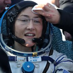 Christina Koch establece el récord femenino de tiempo en el espacio