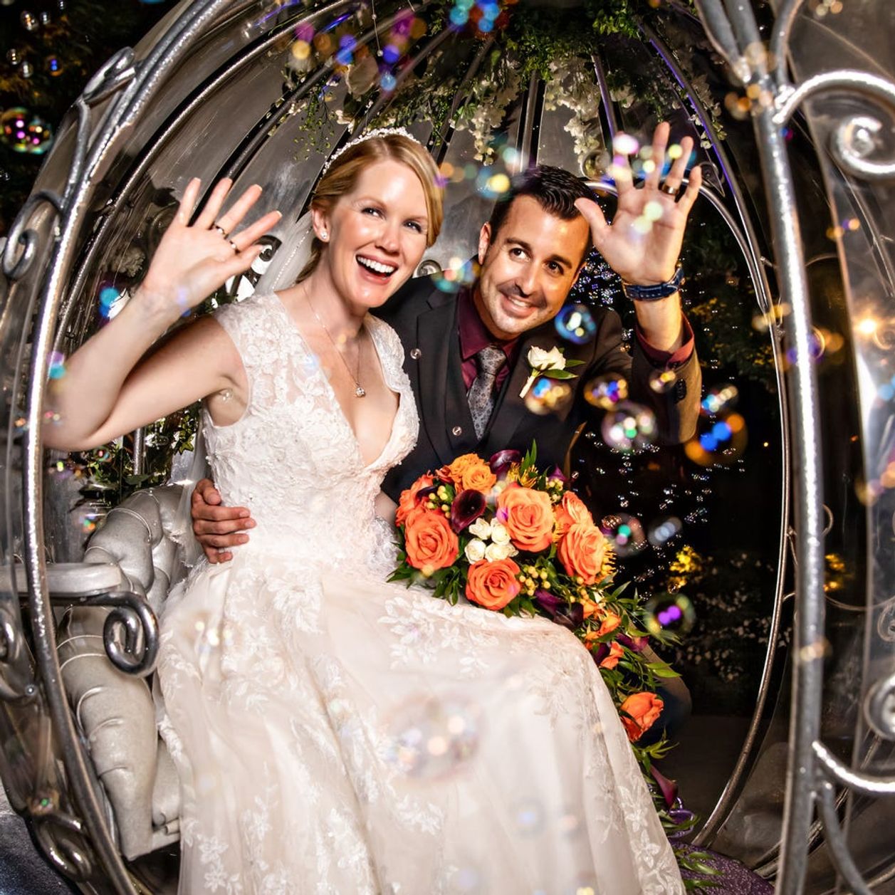 Ce couple s'est marié à Disneyland et les photos sont magiques !