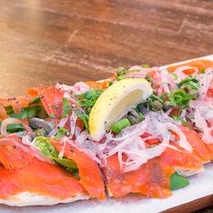 Focaccia de salmón ahumado, una receta deliciosa y saludable