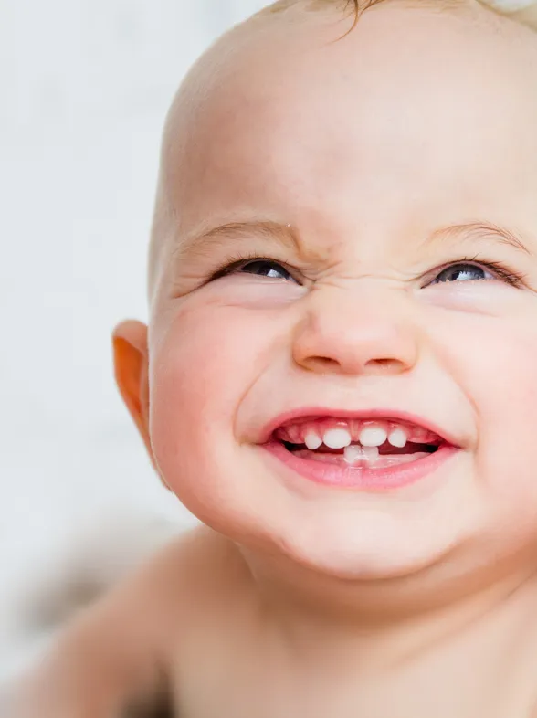 Este es el orden de salida de los dientes del bebé