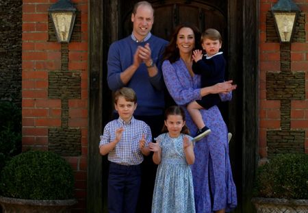 Kate Middleton dévoile deux adorables photos du prince William avec leurs enfants