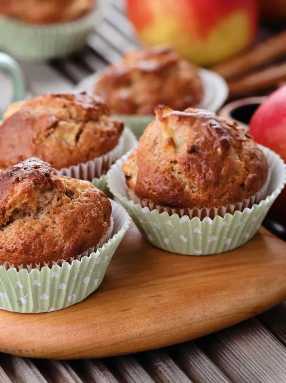 Apfel-Zimt-Muffins: Saftiger Törtchen-Genuss für die ganze Familie