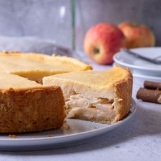 Apfelrahmkuchen: Wenn sich Apfel und Käsekuchen zu einem Kuchentraum vereinen