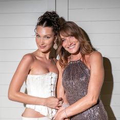 Carla Bruni et Bella Hadid : les jumelles s'amusent de leur ressemblance à Cannes