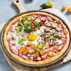 Schüttelpizza: Geniales Rezept für die einfachste Pizza der Welt