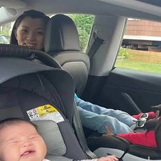 Elle accouche de son bébé dans sa Tesla lancée en pilotage automatique
