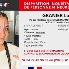 Appel à témoins : Lola Granier, une adolescente de 14 ans a disparu depuis le 22 mars