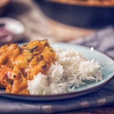 La recette du poulet au curry pour un dîner facile et rapide avec peu d’ingrédients !