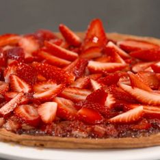 La tarte fine aux fraises de Laurent Mariotte, un délice simple et gourmand pour le Printemps !
