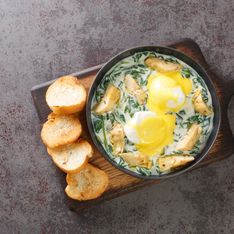 Les œufs mollets florentine, une recette simple de Philippe Etchebest !