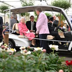 Elizabeth II en voiturette : les photos de la reine qui font le buzz