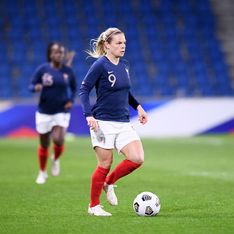Euro de foot féminin 2022 : Eugénie Le Sommer très déçue d'être absente des Bleues