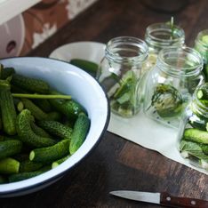 Comment faire des pickles de concombre maison ?