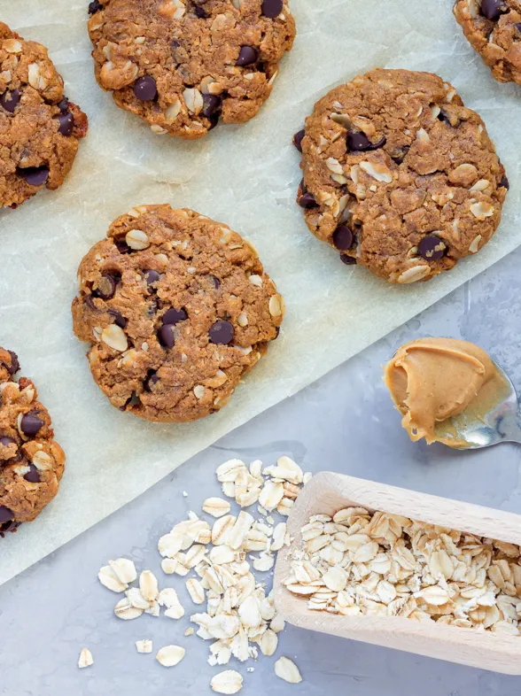 Saftige Hafer-Cookies aus 4 Zutaten: Gesunde Kekse waren nie leckerer!