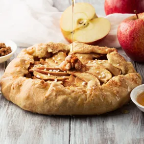Galette mit Äpfeln und Nüssen: Besser als jeder Apfelkuchen