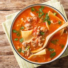 Blitzschnelle Lasagne-Suppe: Dieser Eintopf wird dich umhauen