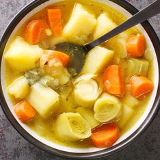 Kartoffel-Möhren-Lauch-Eintopf: Schnelles vegetarisches Rezept für kalte Wintertage
