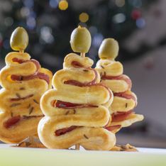 Blätterteig-Tannenbaum-Spieße: Das perfekte weihnachtliche Fingerfood