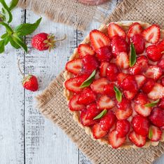 La recette de tarte fine aux fraises de Laurent Mariotte