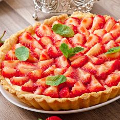 La délicieuse tarte aux fraises express et sans cuisson d'Hervé Cuisine !