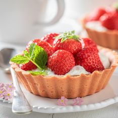 La recette gourmande du sablé breton aux fraises de Cyril Lignac !