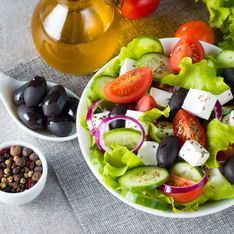 Cette salade grecque de Laurent Mariotte est parfaite pour se rafraîchir lorsqu’il fait chaud