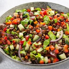 Voici LA meilleure recette de salade de lentilles d'après Marmiton ! (4,9/5)