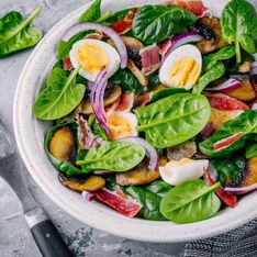 Cette salade de Laurent Mariotte facile à emporter pour le déjeuner ne demande que 15 min de préparation