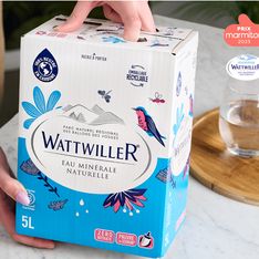 Une fontaine à eau minérale de 5 litres : nouvelle innovation de Wattwiller