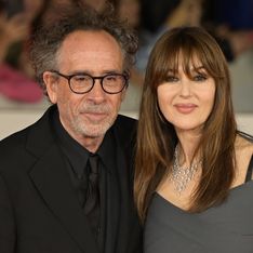 Mónica Bellucci y Tim Burton debutan como pareja oficial en el Festival de Cine de Roma