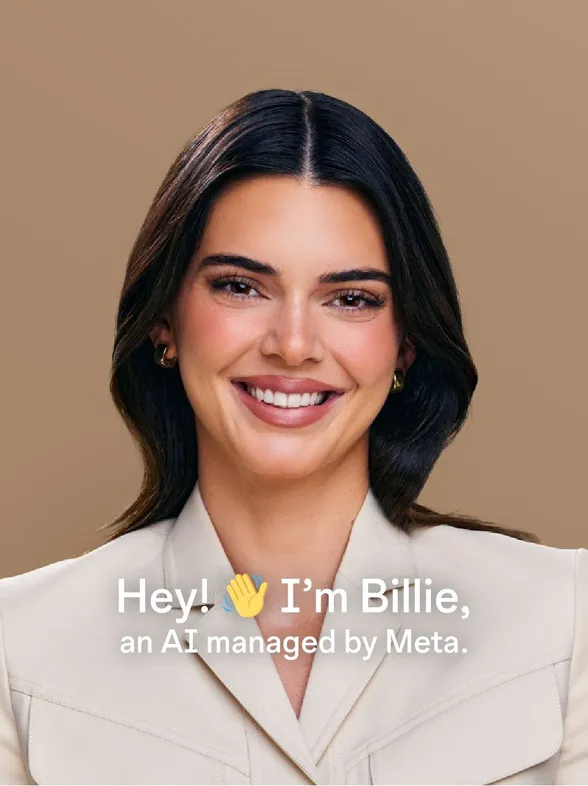 Conoce a Billie, la IA que representa a Kendall Jenner: ¿Amiga o marketing?