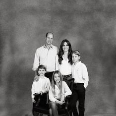 El asombroso cambio de los hijos de Kate Middleton y el príncipe Guillermo en la postal navideña de 2023