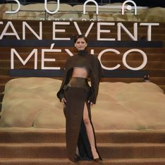 Zendaya conquista México con un look futurista de Bottega Veneta en la premiere de Dune 2