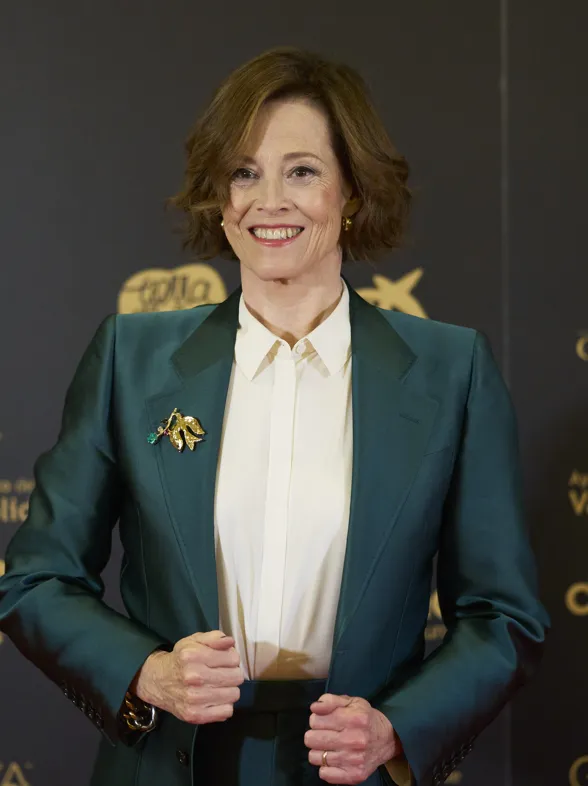 Sigourney Weaver, galardonada con el Goya Internacional 2024 y radiante en Valladolid