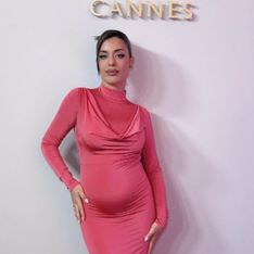 Dulceida deslumbra en Cannes con su look premamá de Claro Couture