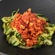 Un délice et très rapide à faire : cette recette de courgettes à la bolognaise est parfaite pour les dîners pressés