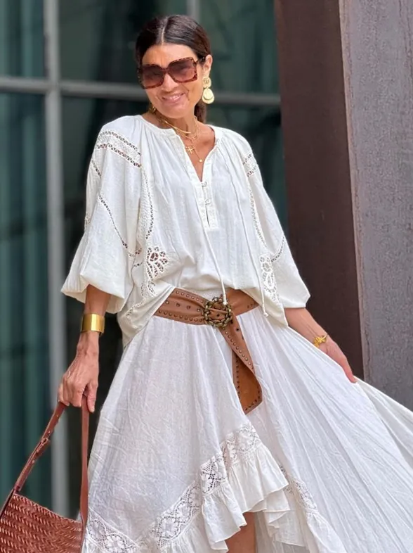 Lidl rescata su vestido más elegante con cinturón a juego que amarán las mujeres de 60: midi y afina cintura por 12,99 €