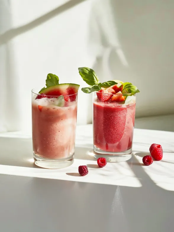 4 bebidas caseras, saludables y muy refrescantes para sobrevivir a los días más calurosos este verano