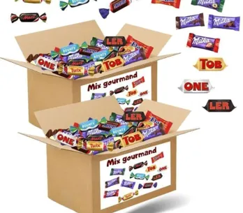 Milka, Toblerone, Twix... Ce lot de 200 mini-chocolats à petit prix est idéal pour Halloween (et les fêtes !)
