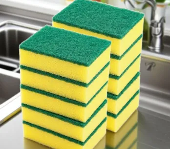 Toujours utile, ce lot de 10 éponges est à moins de 2 euros !