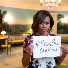 Nigeria : Michelle Obama rejoint #BringBackOurGirls et soutient les familles des lycéennes enlevées