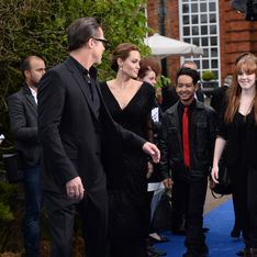 Angelina Jolie et Brad Pitt embarquent leur fils sur le tapis rouge (Photos)
