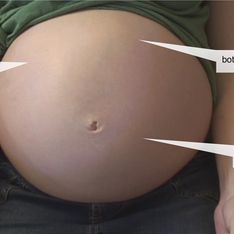 Video/ In utero: guarda questo bimbo che scalcia nella pancia della mamma