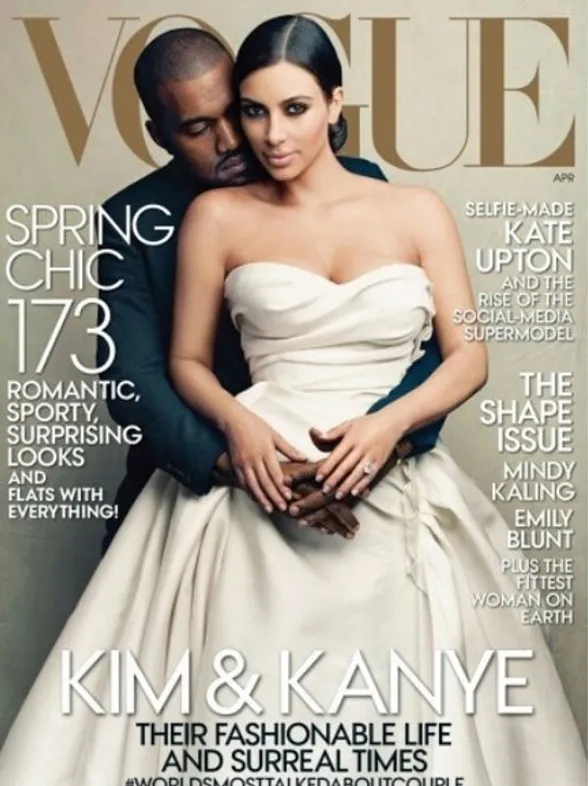 El efecto Kim Kardashian en Vogue: se disparan las ventas de vestidos de novia grises